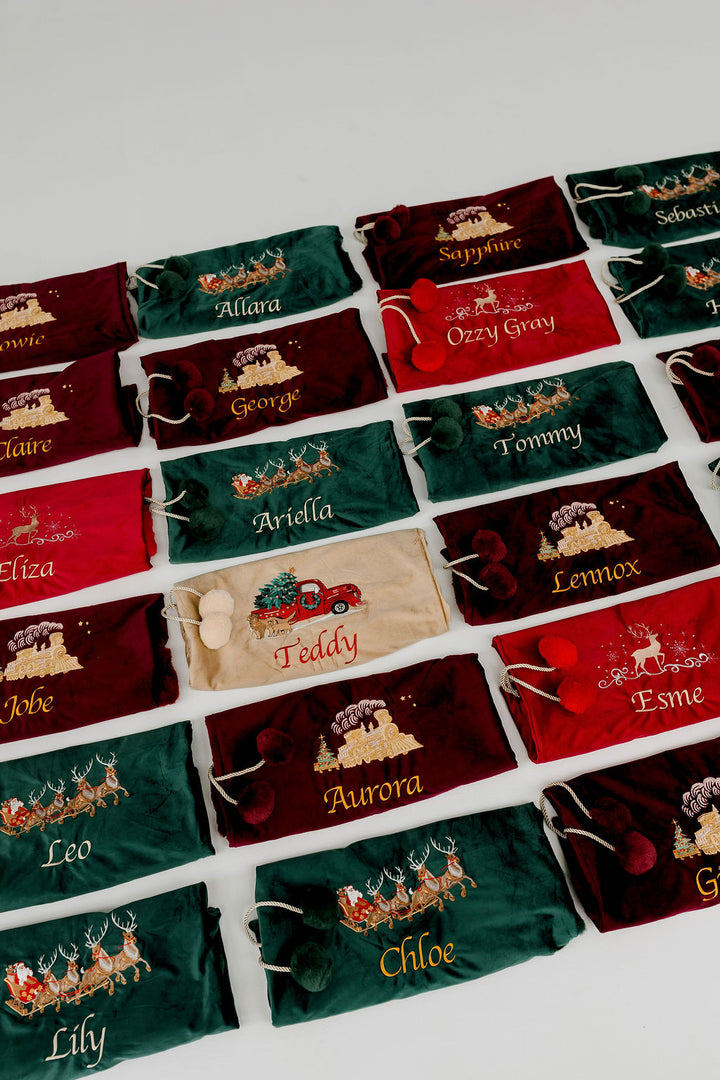 Deluxe Embroidered Santa Sack | Santa&