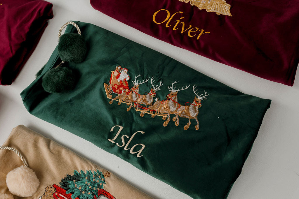 Deluxe Embroidered Santa Sack | Santa&