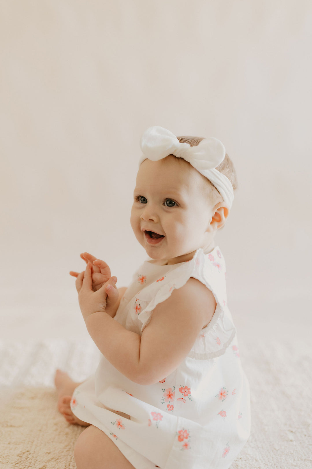 Pink Posies | Organic Ruffle Set