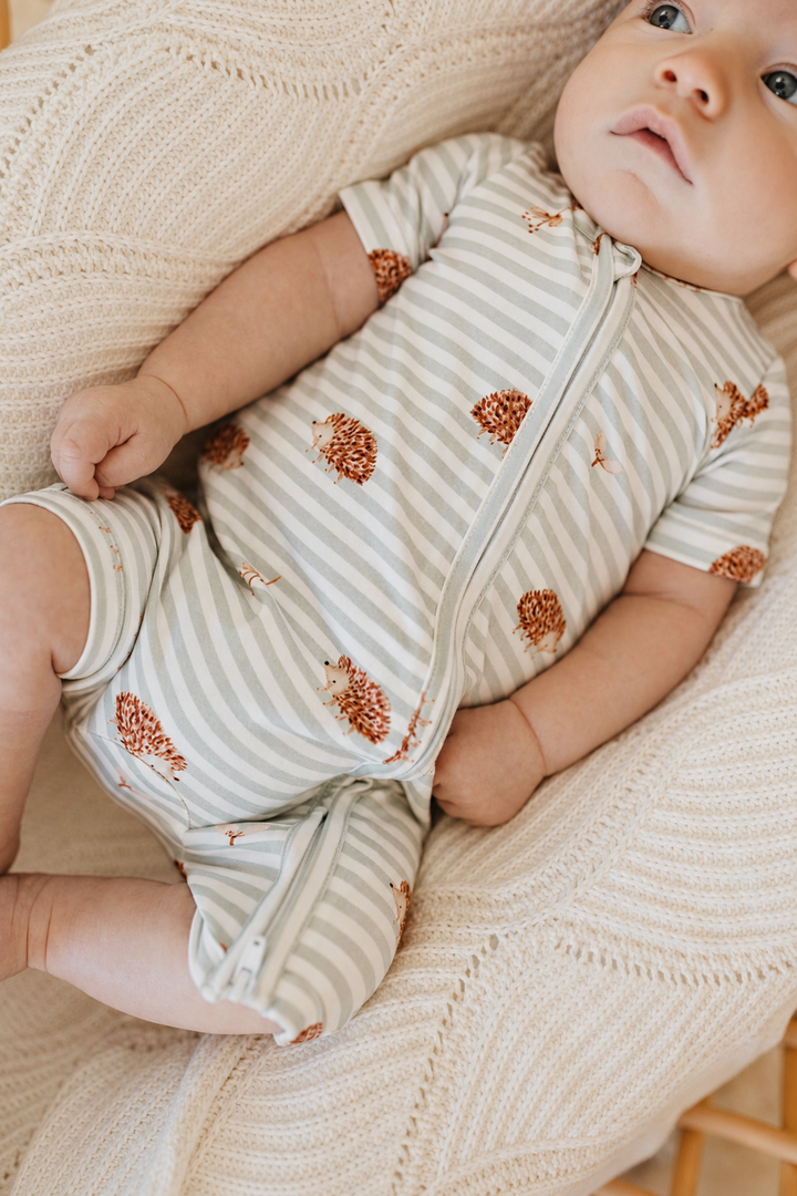 Forest Friends | Zip Romper