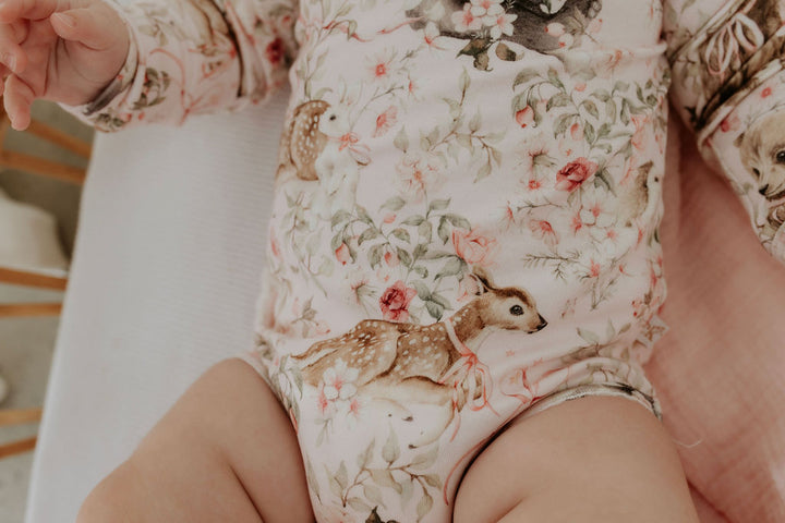 Baby Animals - Long Sleeve Bodysuit