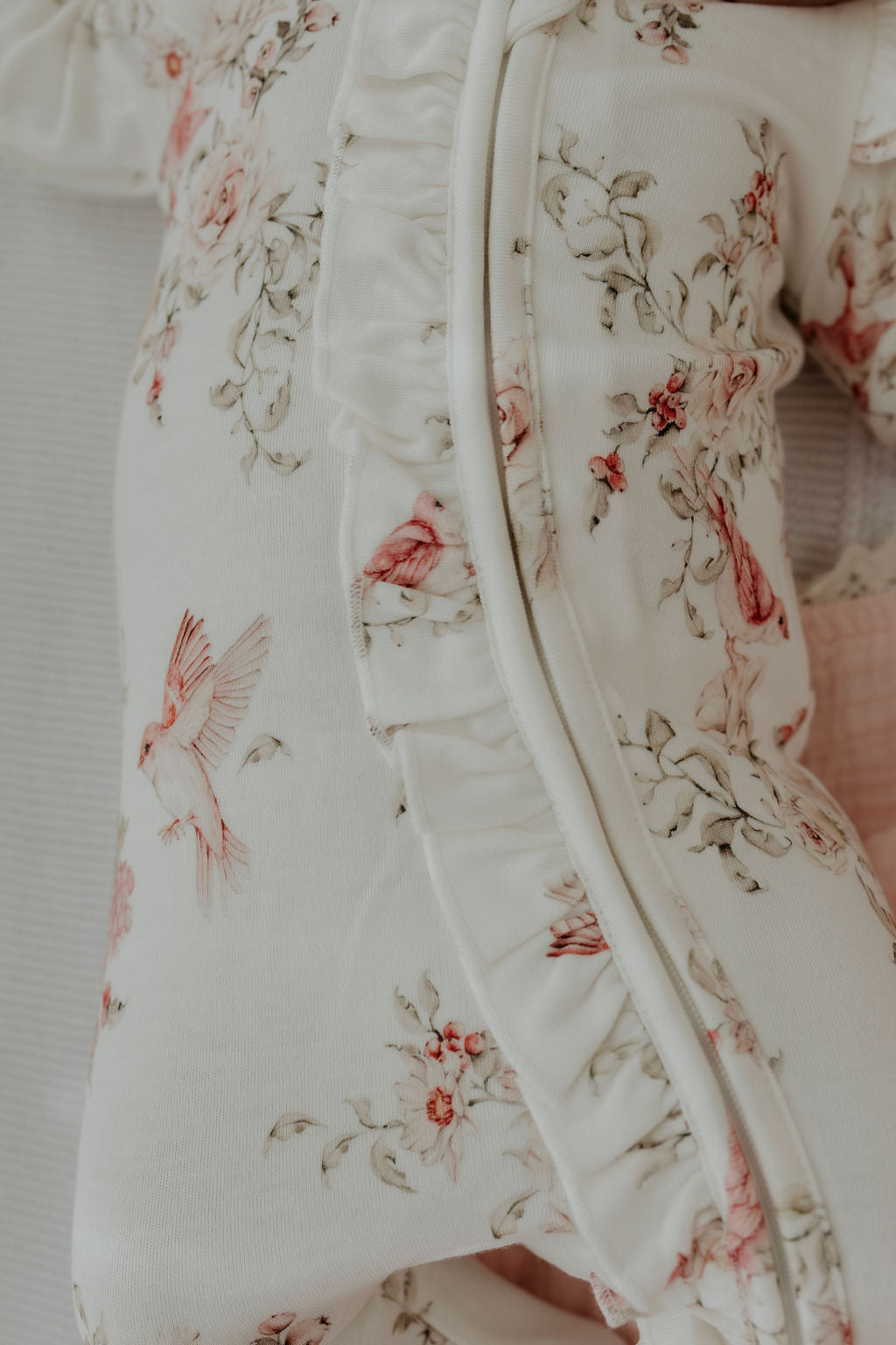 Rose Garden - Bamboo Zipsuit