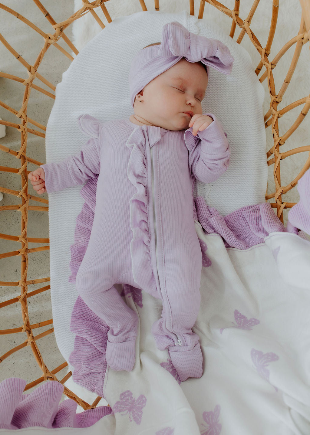 Oversized Top Knot | Lavender