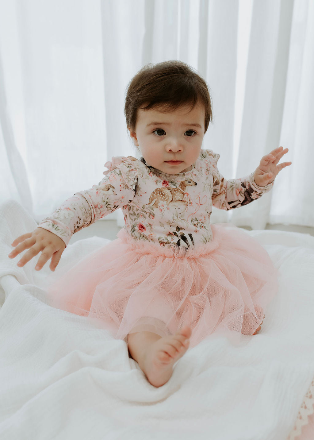 Baby Animals - Onesie Tutu Dress