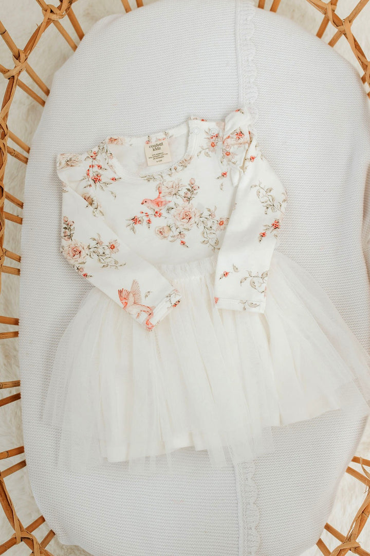 Rose Garden - Onesie tutu dress