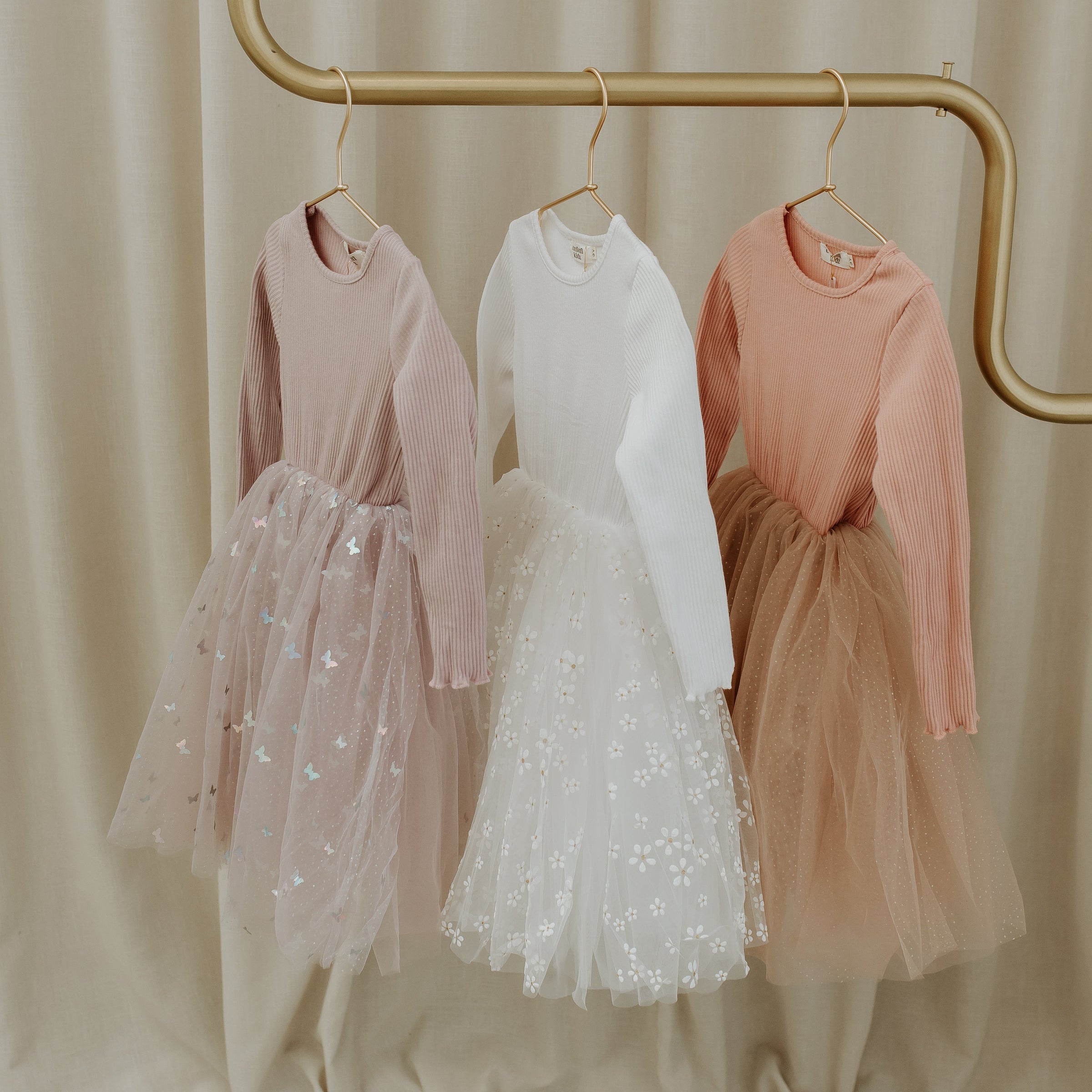winter tulle dress Winter Tulle Dresses Confetti Kidz