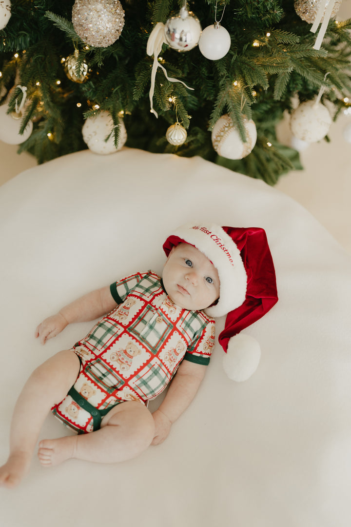 Christmas Teddy | Bamboo Bodysuit