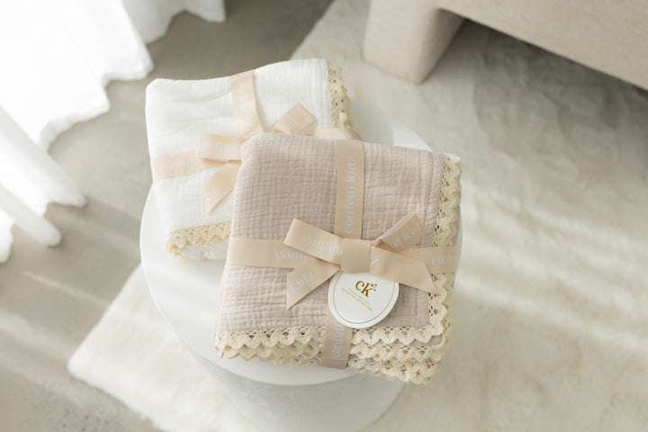 Classic Muslin Blanket | White