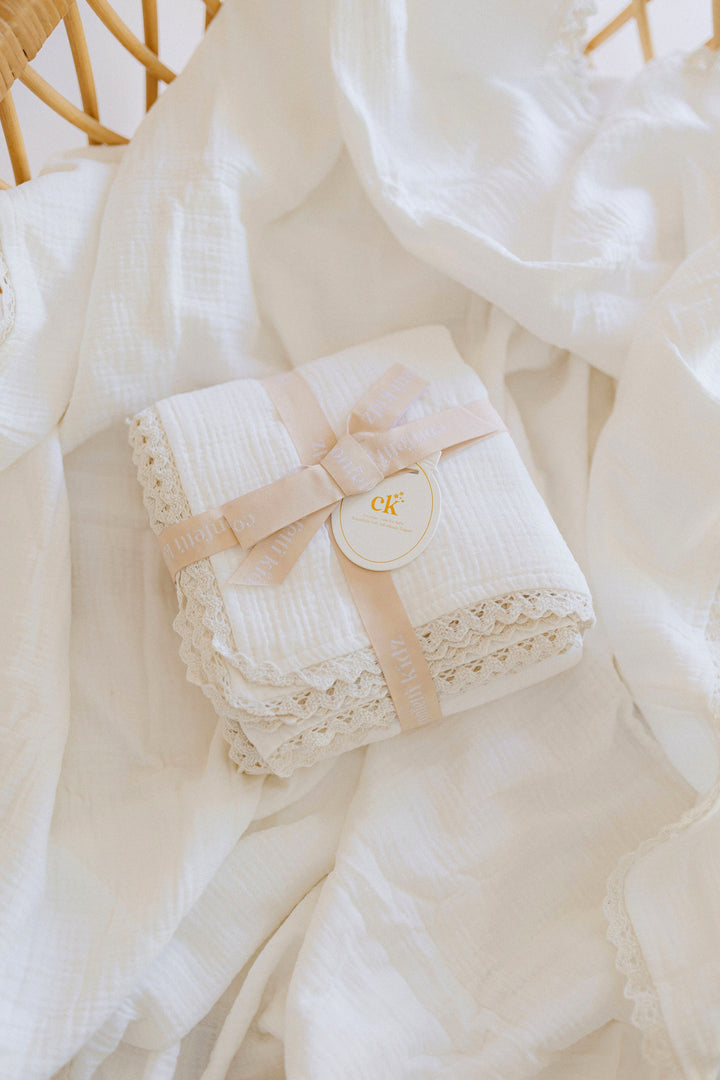 Classic Muslin Blanket | White