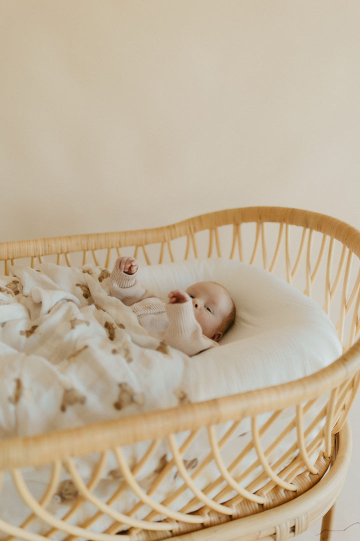 Gingham Teddy | Bamboo Cloud Wrap