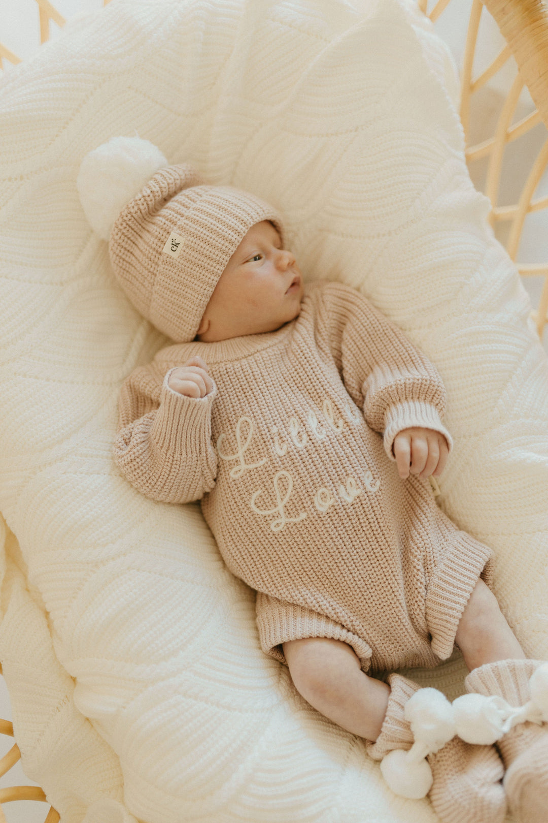 Little Love Knit Romper | Biscotti