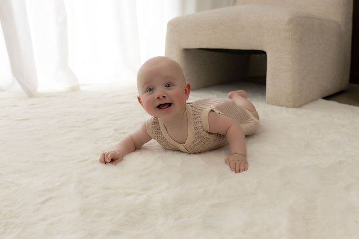 Breezy Knit Romper | Biscotti