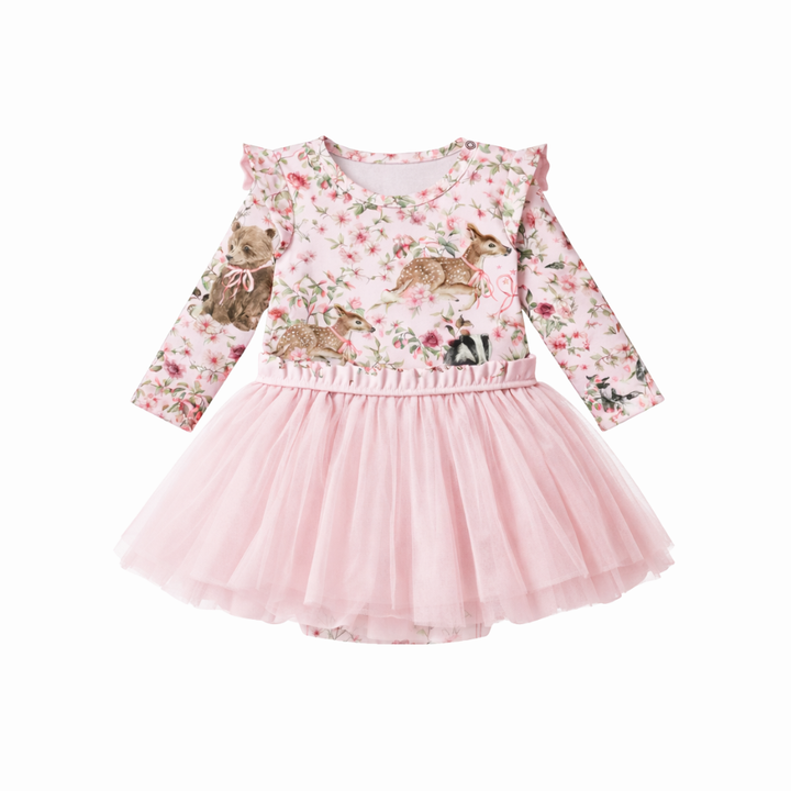 Baby Animals - Onesie Tutu Dress