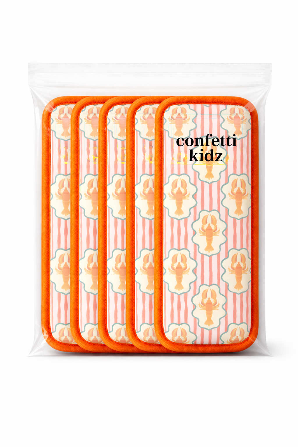 Ice Block Sleeves - Coral Cray (Pack of 5)