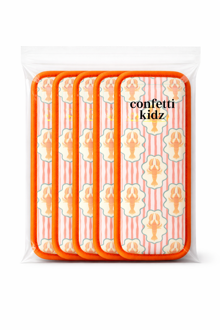 Ice Block Sleeves - Coral Cray (Pack of 5)