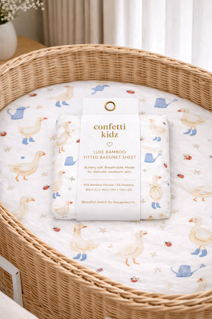 Country Goose | Bassinett Sheet/Change Pad Cover