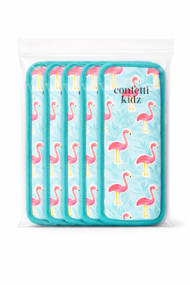 Ice Block Sleeves - Flamingo Bay (Pack of 5)