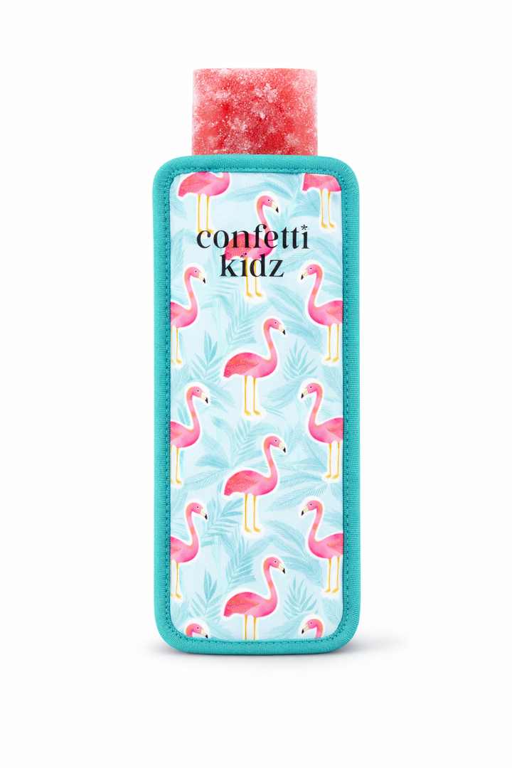 Ice Block Sleeves - Flamingo Bay (Pack of 5)