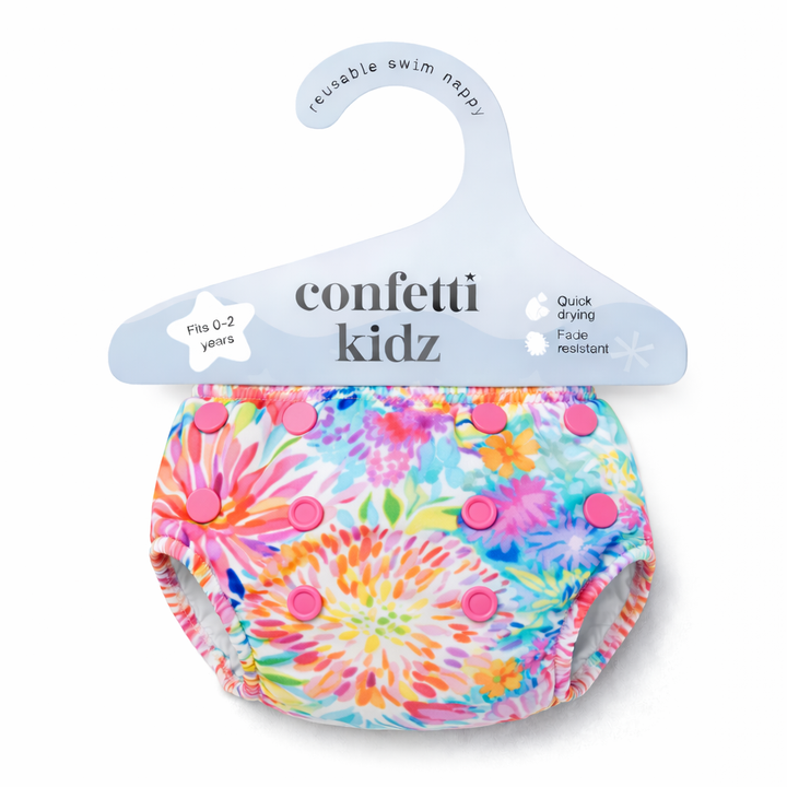 Reusable Swim Nappy | Garden Glow