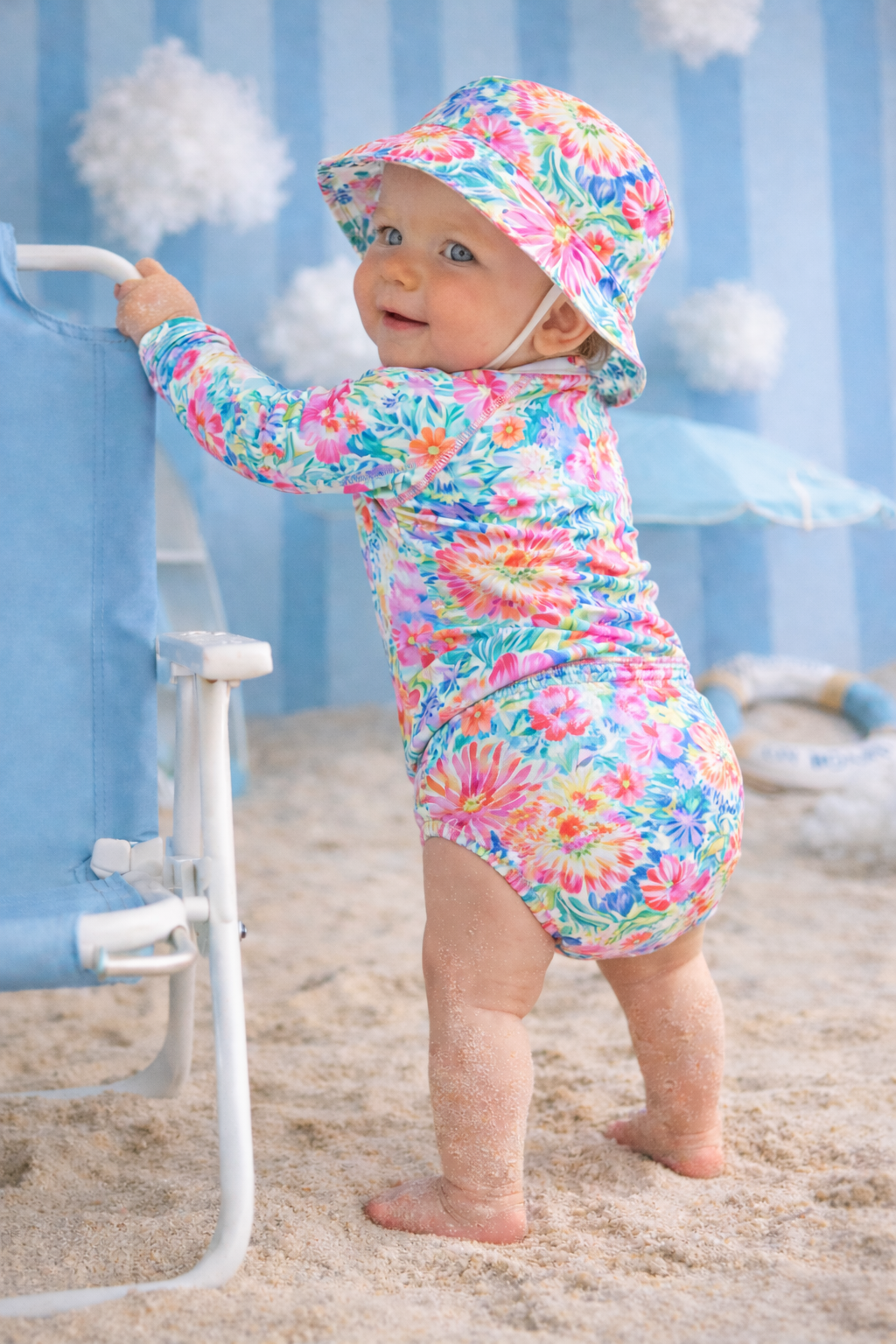 Reusable Swim Nappy | Garden Glow