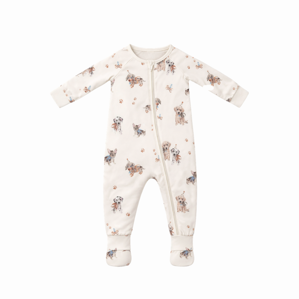 Pawfect Pals - Bamboo Zipsuit