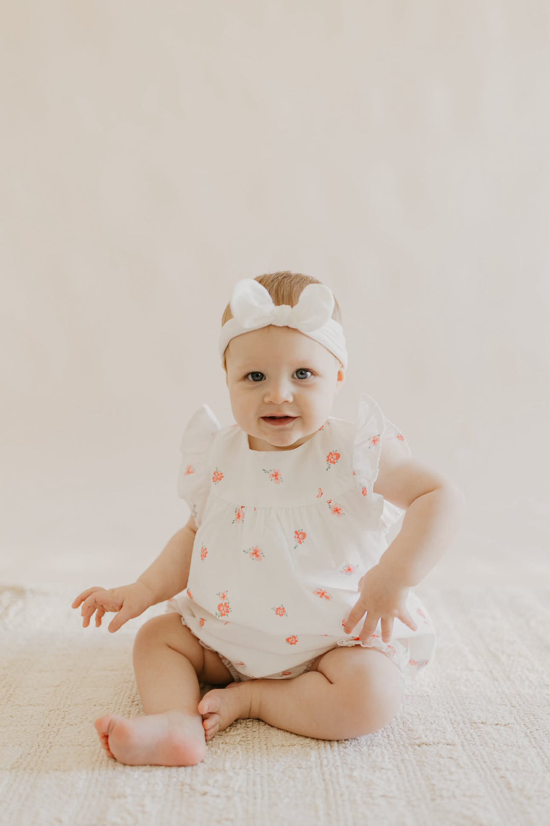Pink Posies | Organic Ruffle Set