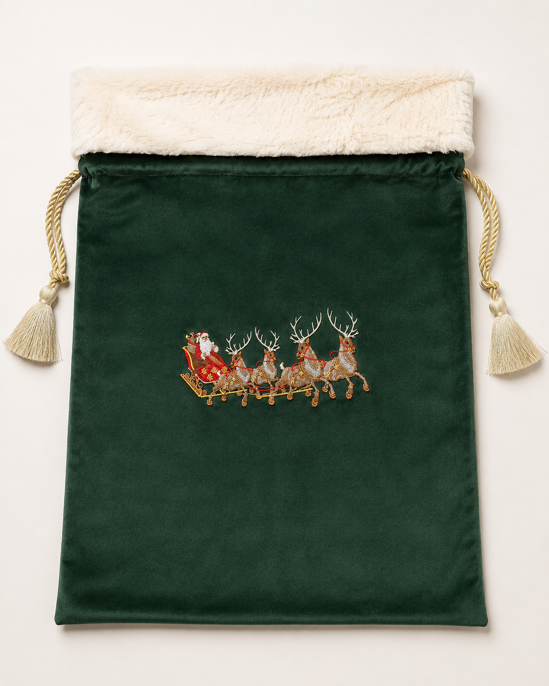 Deluxe Embroidered Santa Sack | Santa&