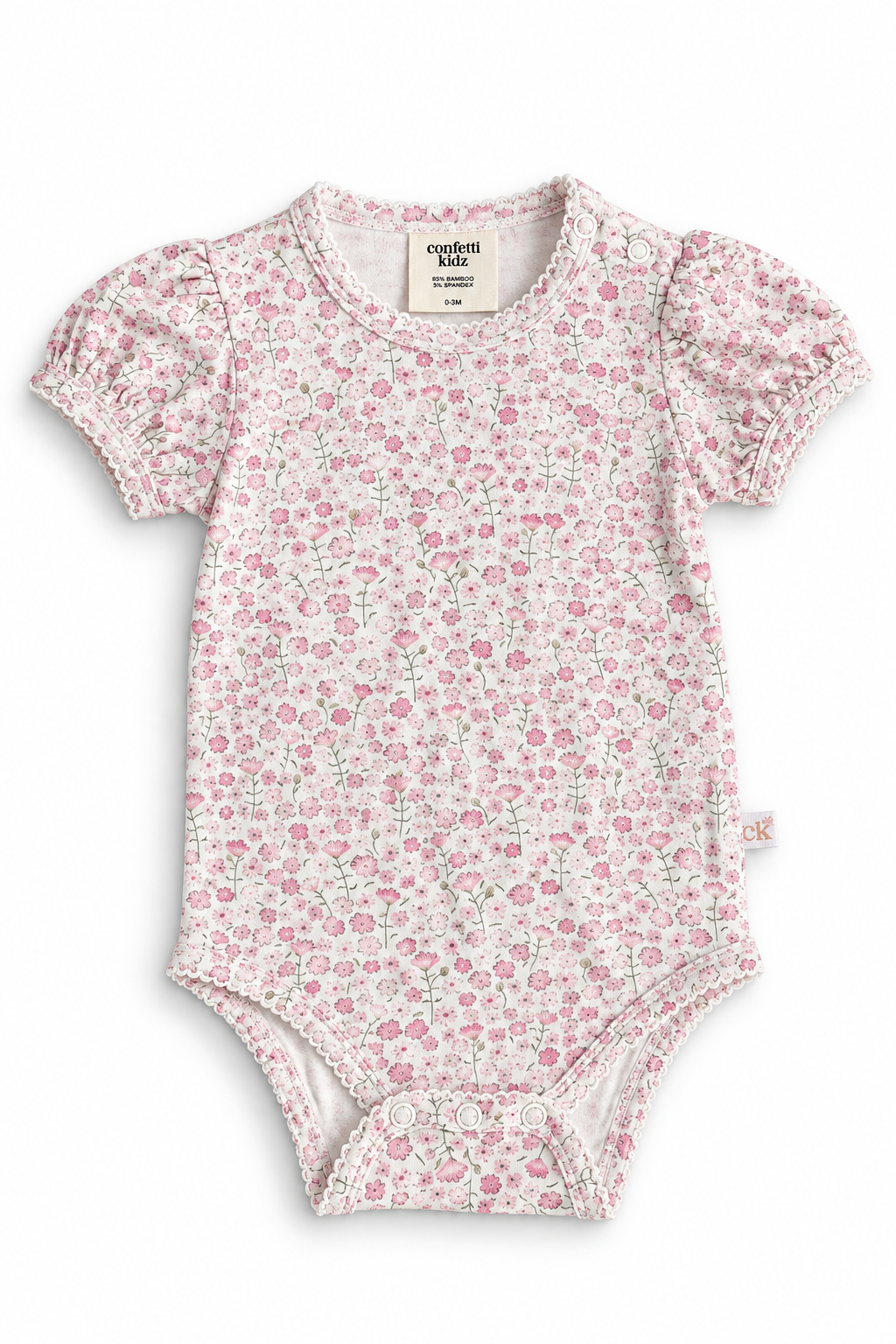 Seashell Bloom | Bamboo Bodysuit