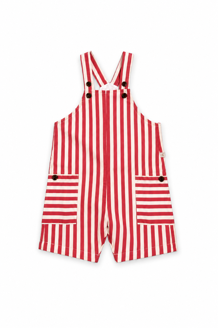 Shortalls Peppermint Stripe