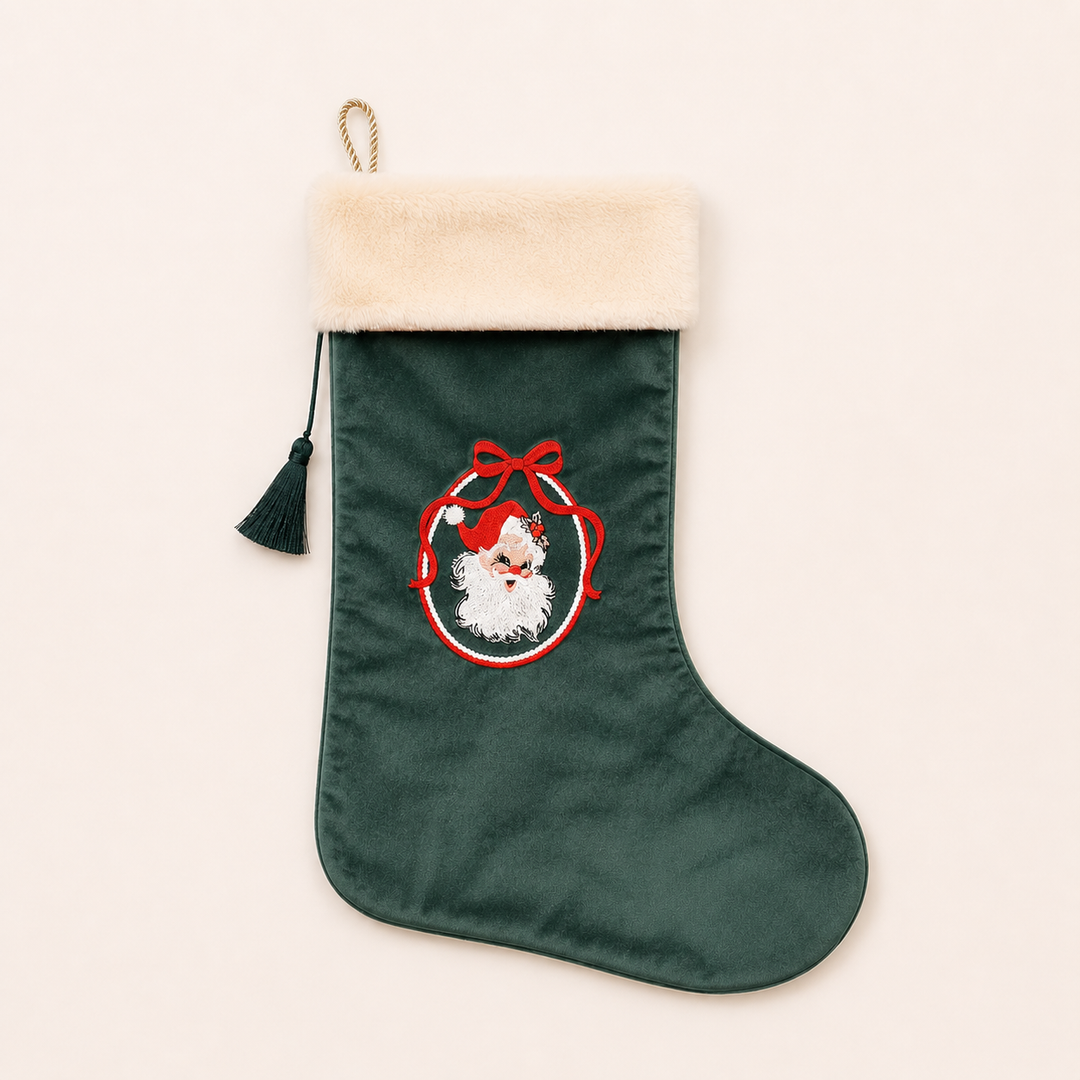Heirloom Stocking | Vintage Santa