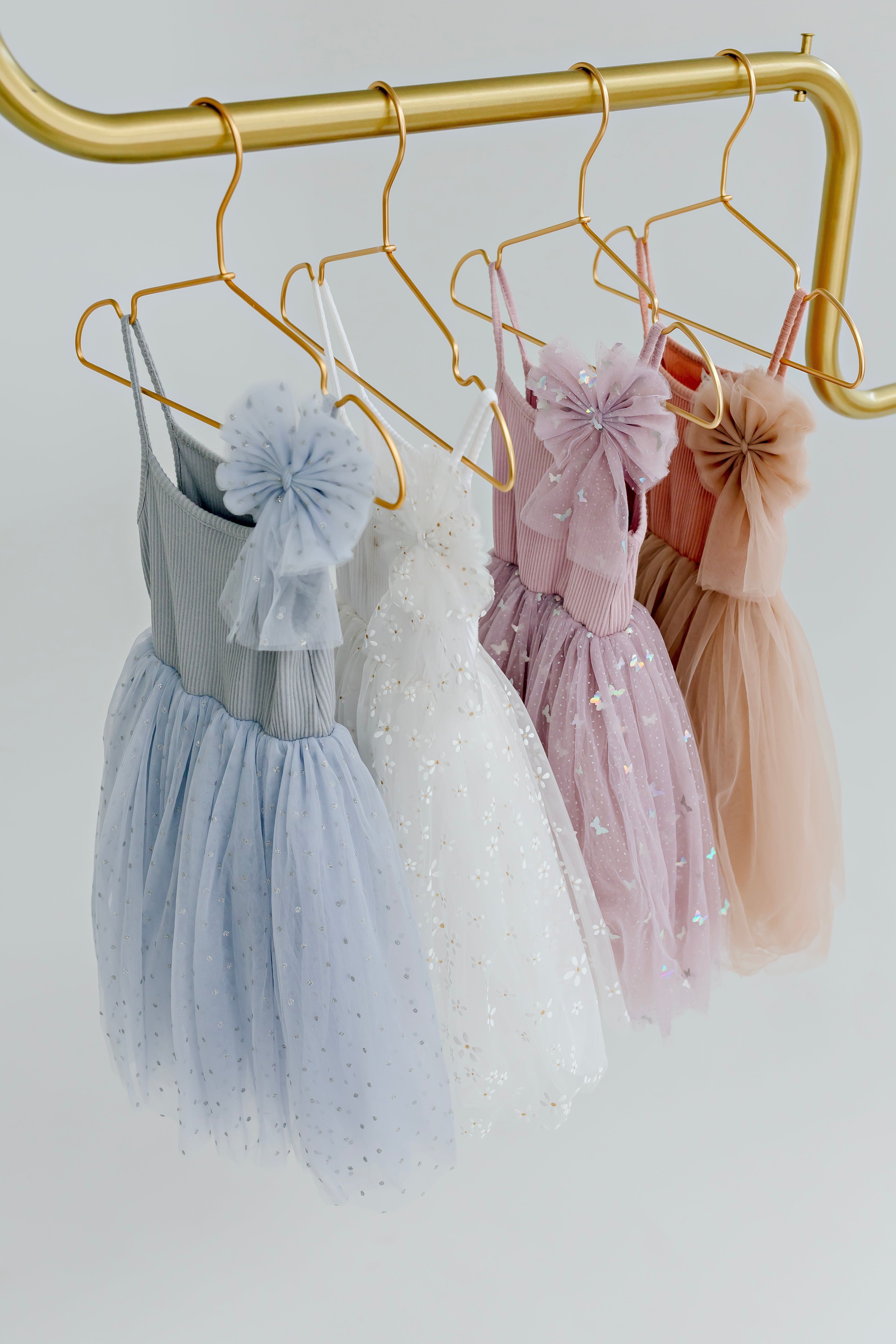 トリートユアセルフ　Twilight Tweed Tulle Dress Summer Tulle Dresses – Confetti Kidz