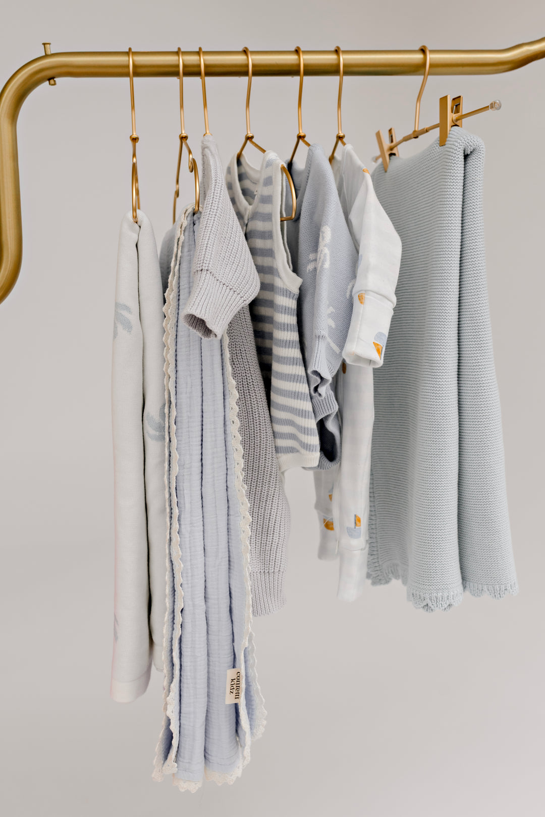 Heritage Knit Blanket | Traditional Blue