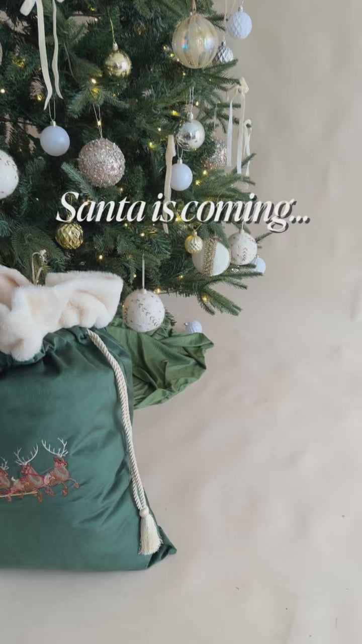 Deluxe Embroidered Santa Sack | Santa&