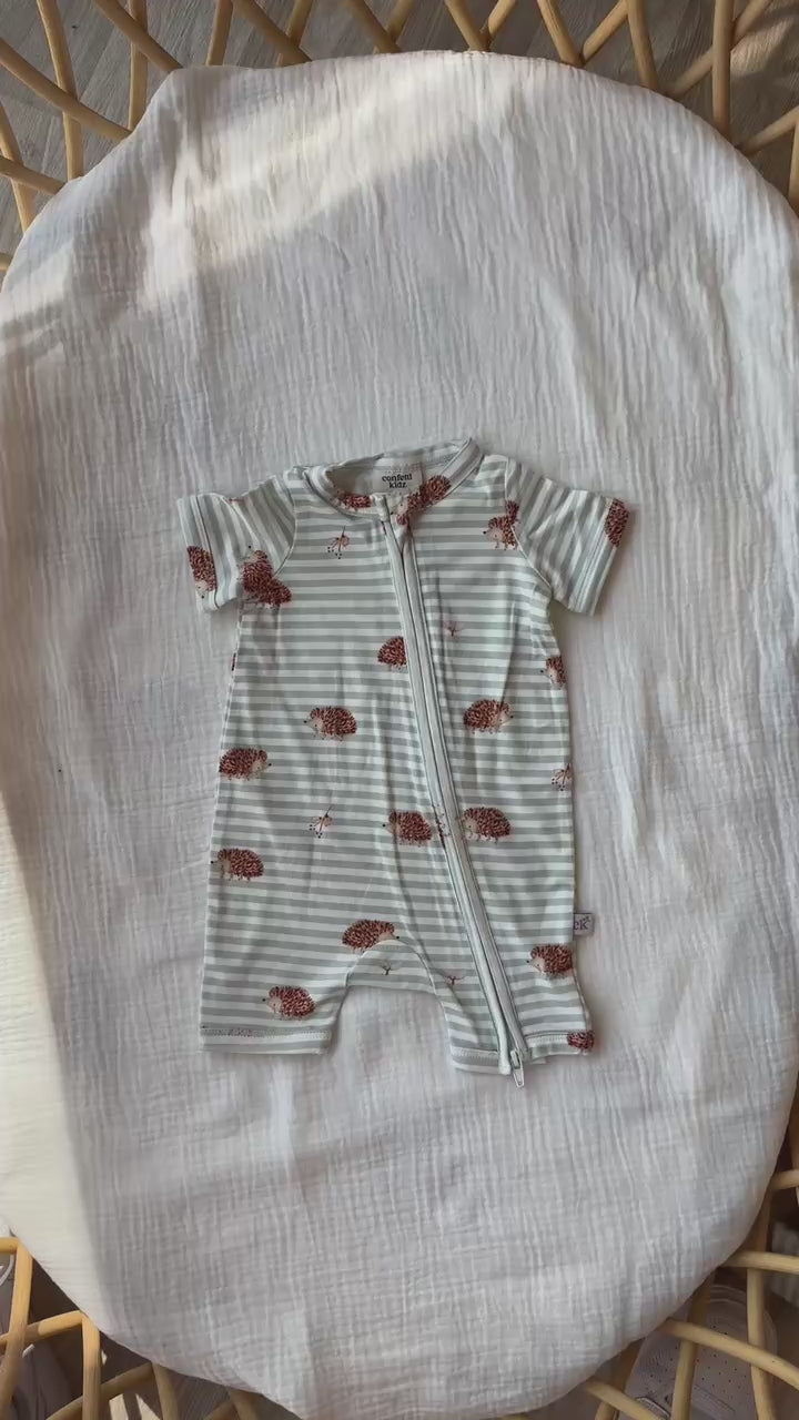 Forest Friends | Zip Romper