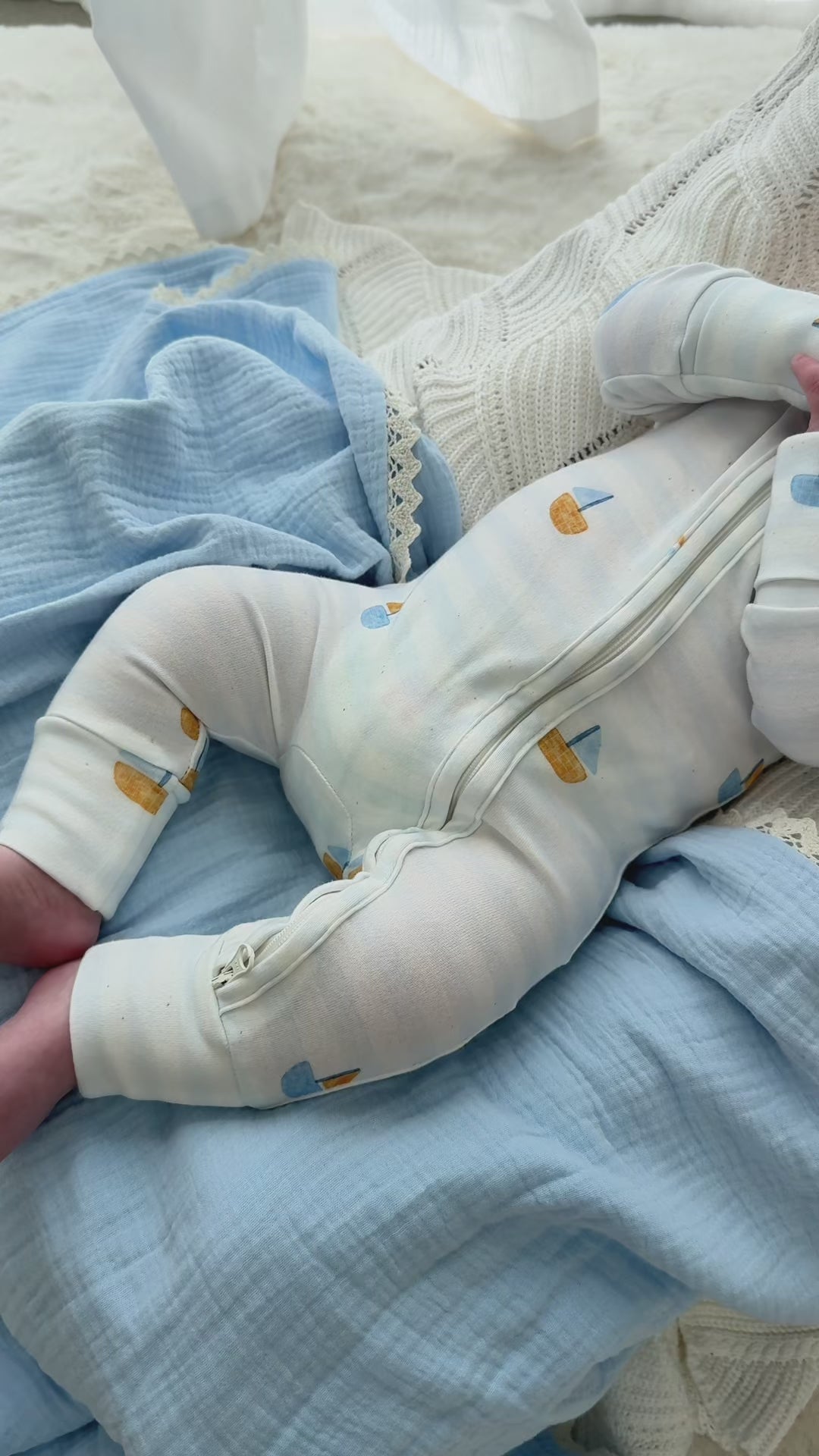 Little Skipper Zipsuit