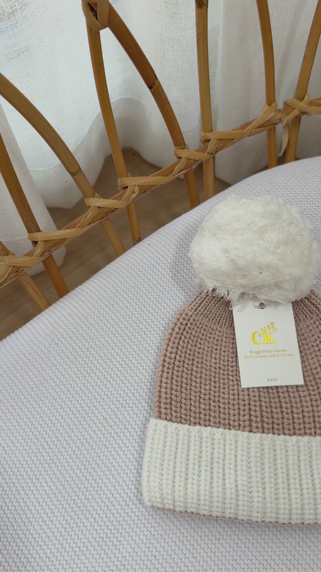 Baby Knit Beanie | Biscotti