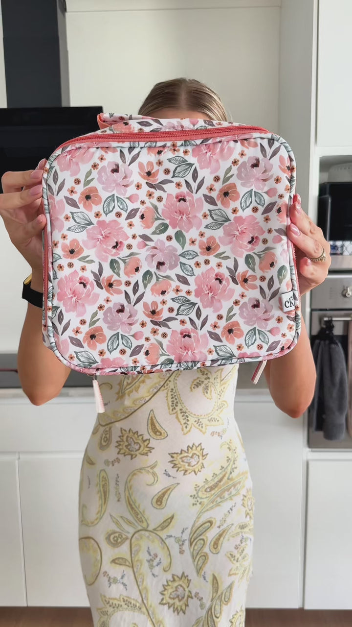 Peach Blossom - Insulated Lunch Bag