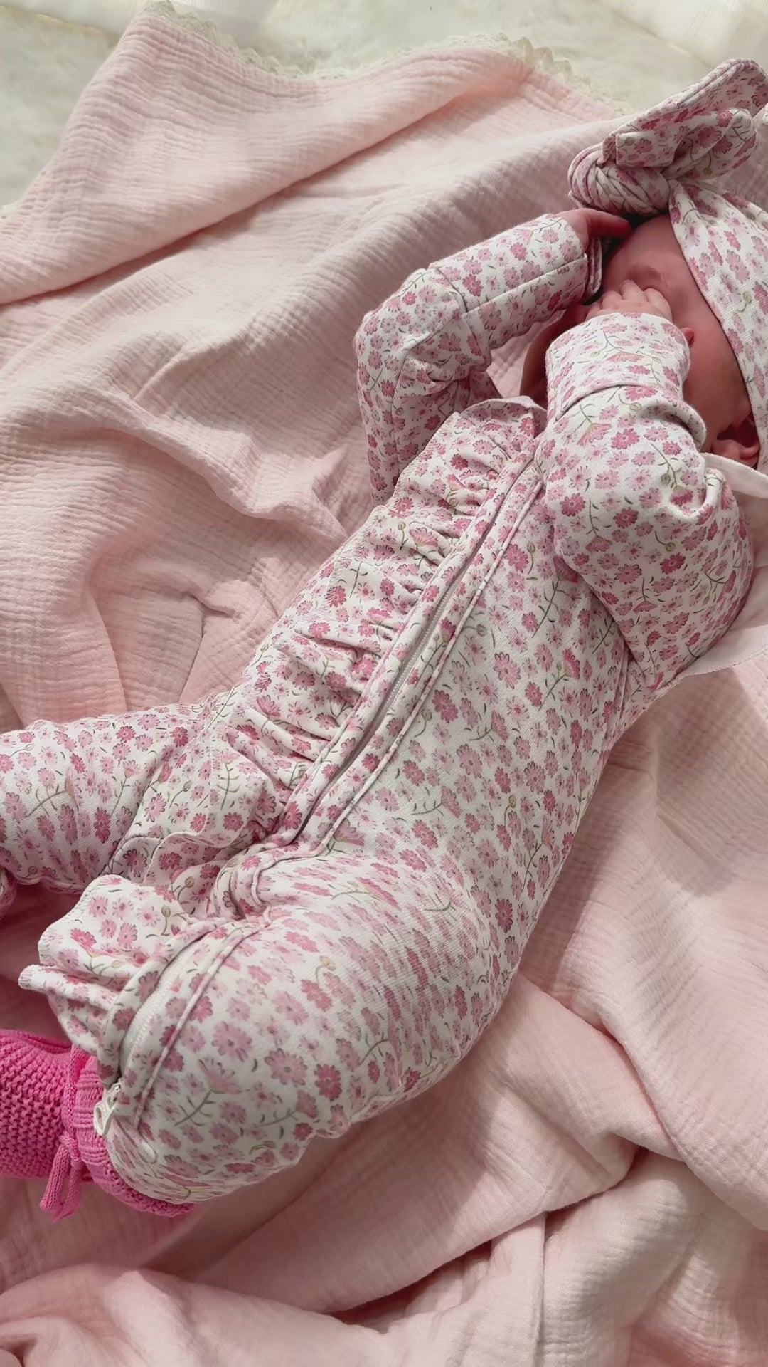 Seashell Bloom Zipsuit