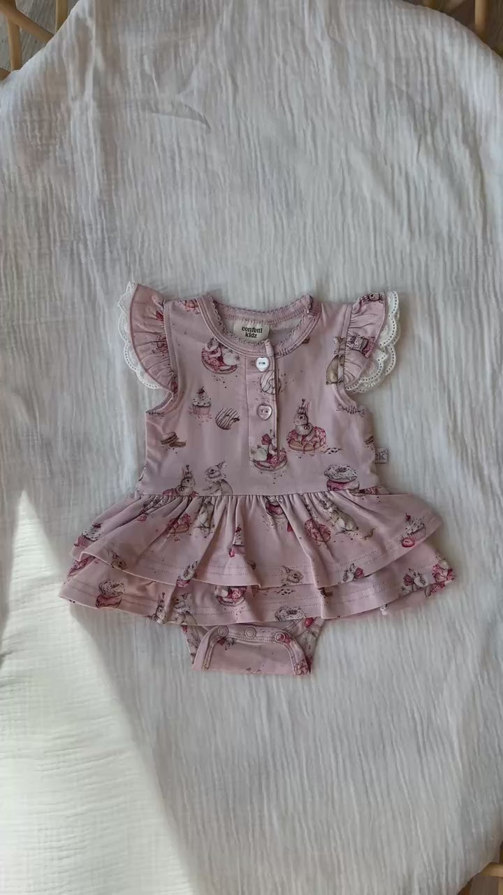 Sugar Bunnies | Bodysuit Dress